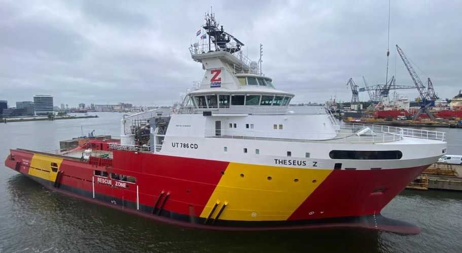 Embarcação da Galáxia em operação